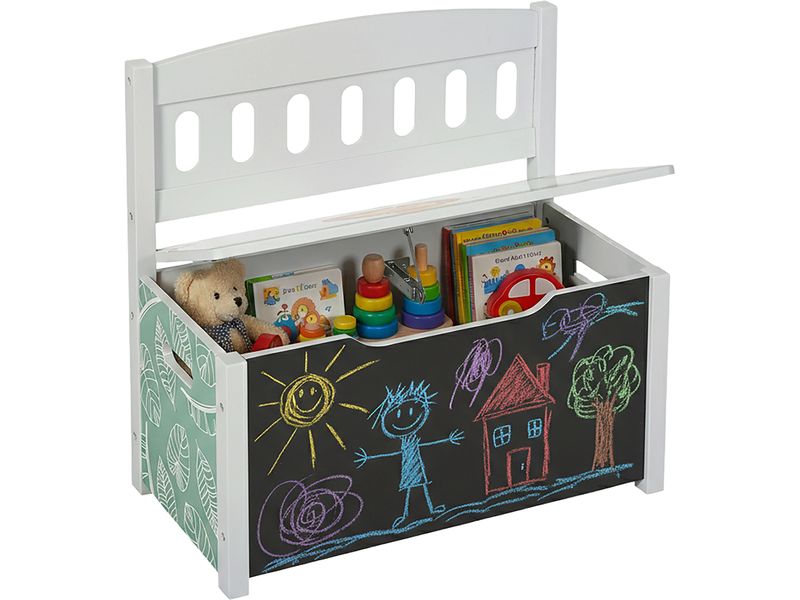 [2111485] relaxdays Kindersitzbank Löwe, MDF, Mehrfarbig
