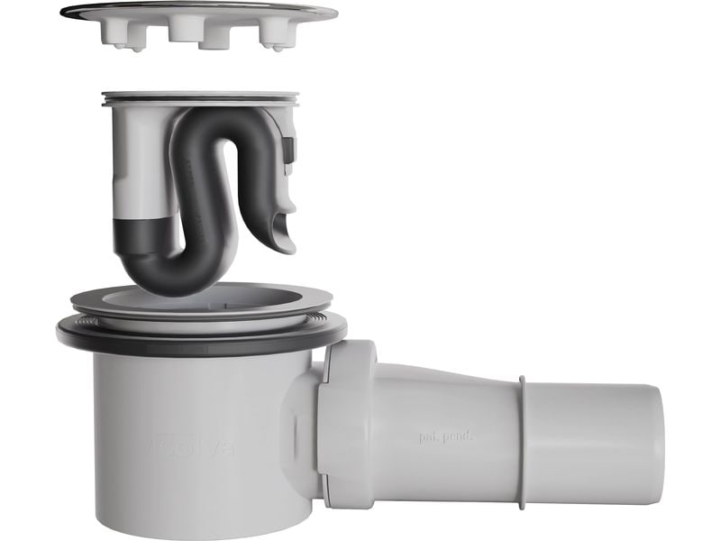 [2098016] Visolva Reinigungsfreier Siphon mit Chrom Deckel