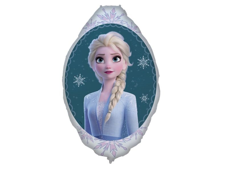 We fiesta Party Folienballon Frozen Elsa 90 x 68 cm, Mehrfarbig