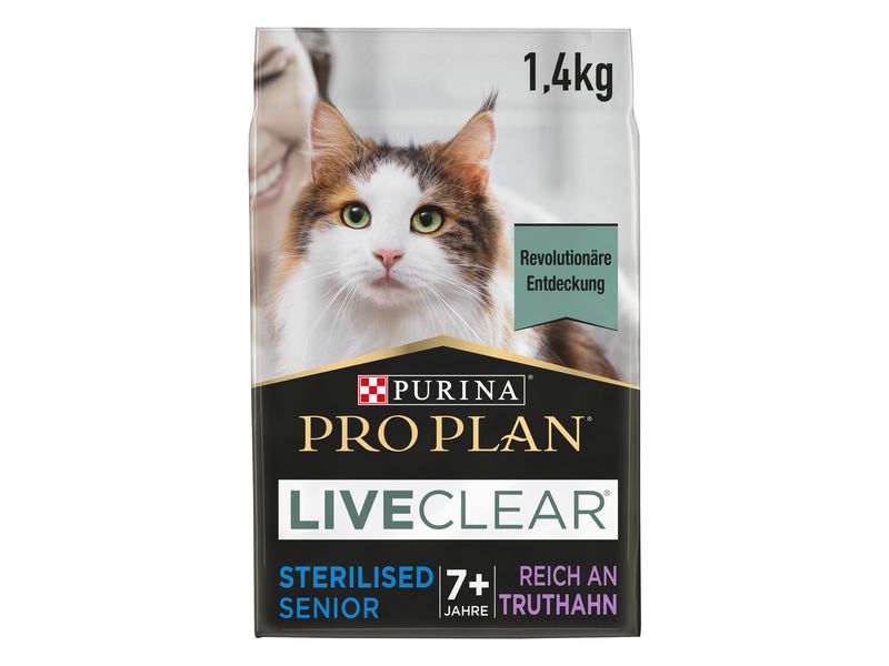 Purina Pro Plan Trockenfutter Live Clear Senior Reich Truthahn 1.4 kg