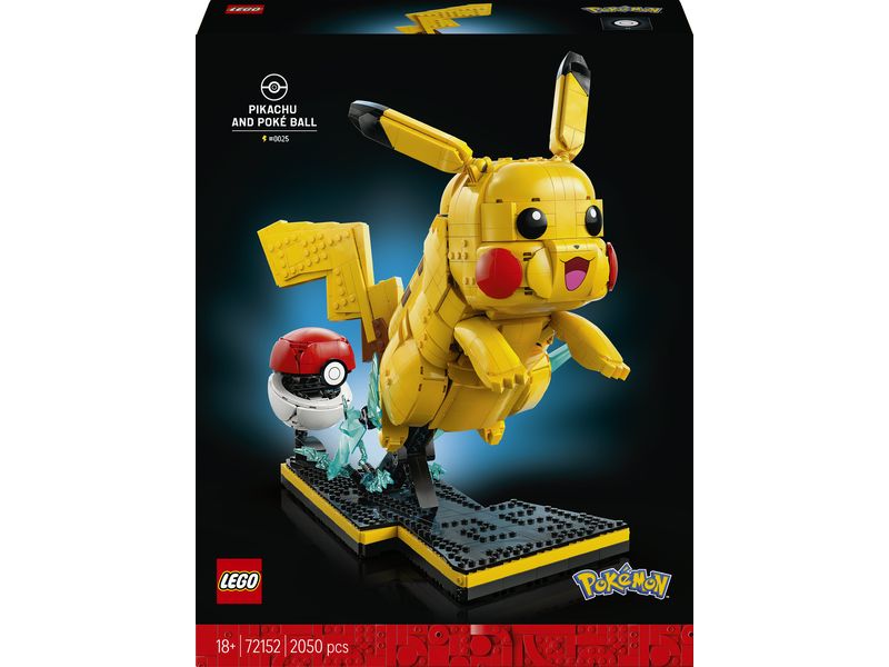 LEGO® Pokémon Pikachu und Pokéball 72152