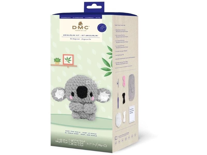 [2111661] DMC Häkelset XL Amigurumi Dozy der Koala 16.5 cm