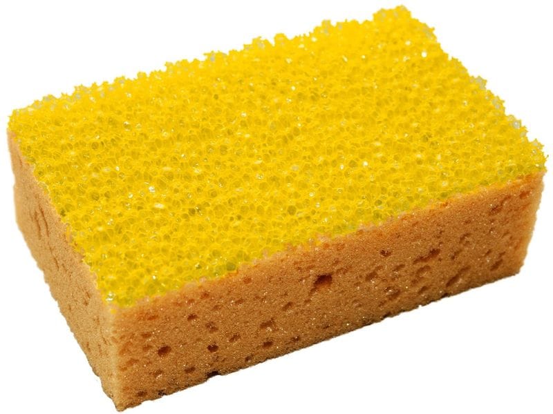 TopLine Insekten-Kombi-Schwamm Hart- / Weichschaum, 14 × 10 × 5 cm