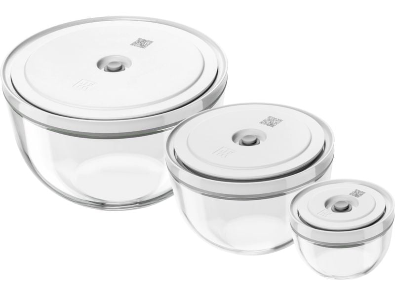 Zwilling Vakuumier-Behälter 6tlg. Fresh & Save Set, Glas