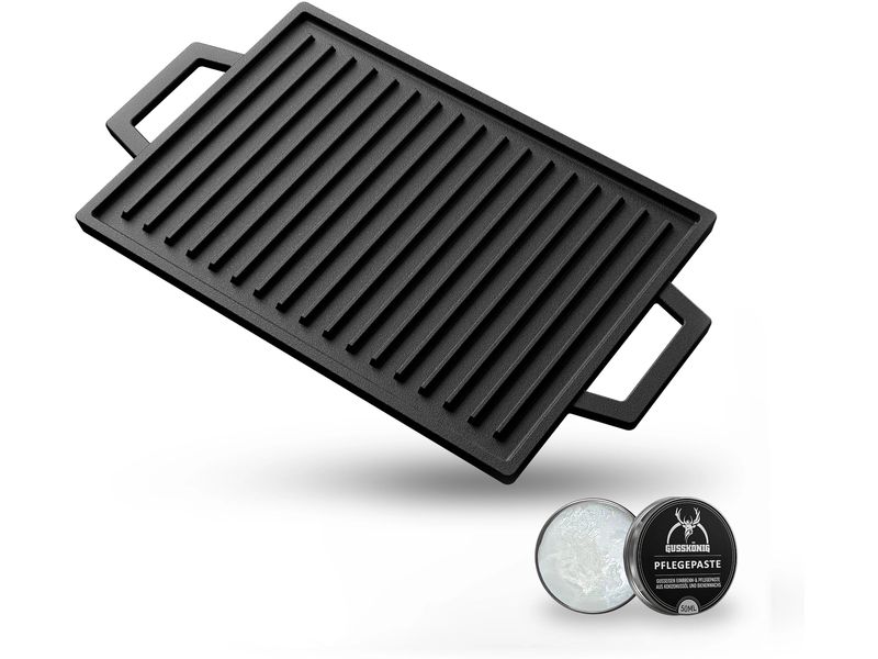 Gusskoenig Eingebrannte Grillplatte 33 cm