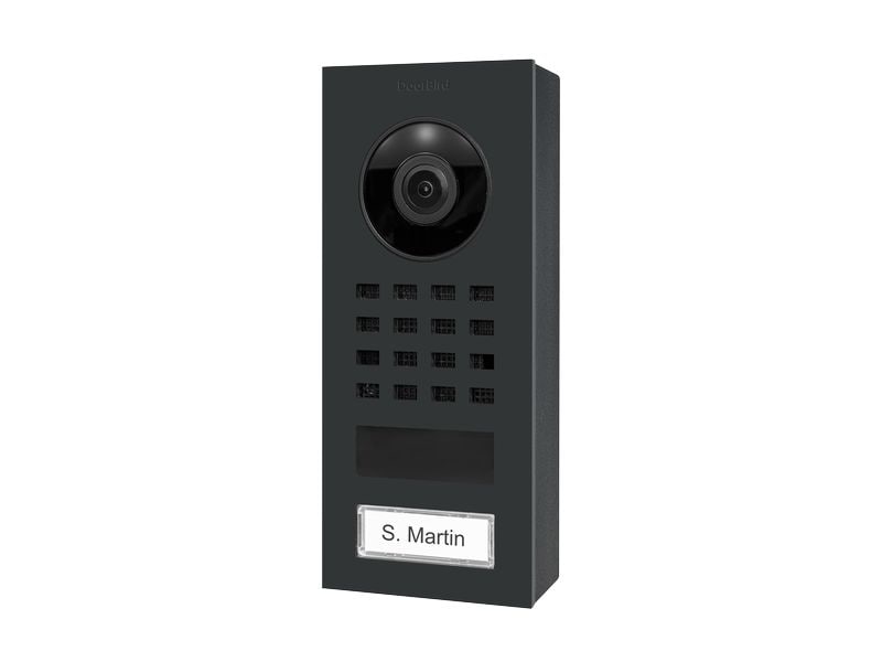 [2024639] Doorbird IP Video Türsprechanlage D1101 V Aufputz, RAL 7016