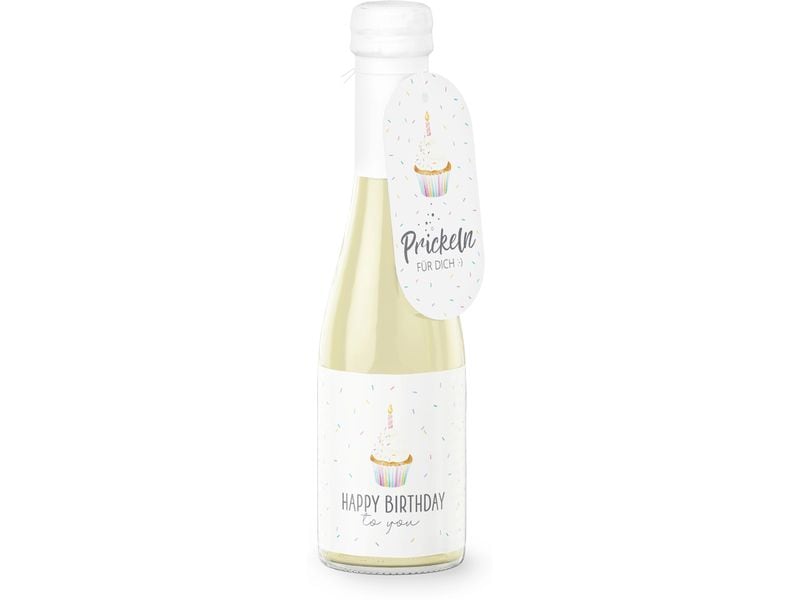 [2094627] Trendcompany Geschenkidee Schaumwein Birthday Torte 0.2 L