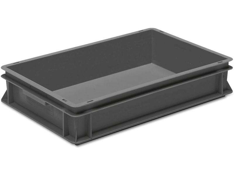 [2099867] Utz Stapelbehälter Oeco-Line Dunkelgrau 600 x 400 x 117 mm