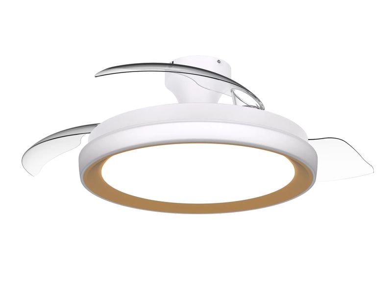 Philips LED-Deckenventilator Bliss 35W, Gold