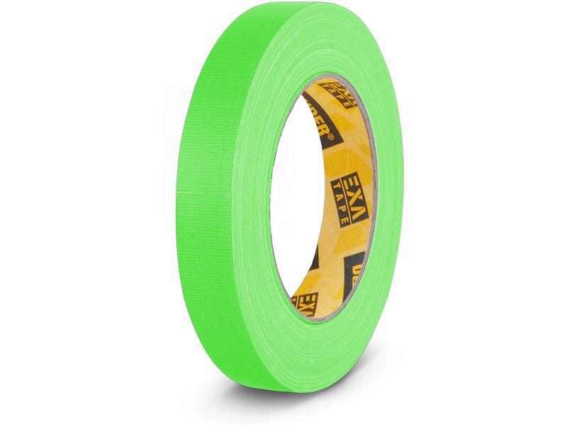Defender Gewebeband Exa-Tape 19 mm x 25 m, Neongrün