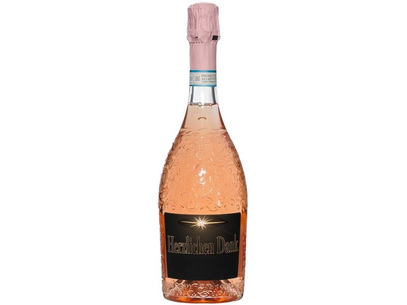 [1946725] Dreams and Fantasy Geschenkidee Prosecco rosé Herzlichen Dank 750 ml