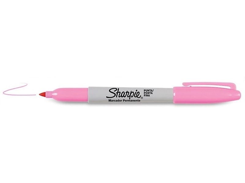 Sharpie Permanentmarker Rosa, 12 Stück