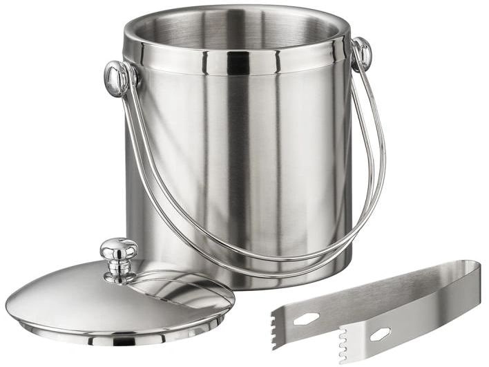 APS Eiswürfelbehälter mit Eiszange 12 x 14 cm