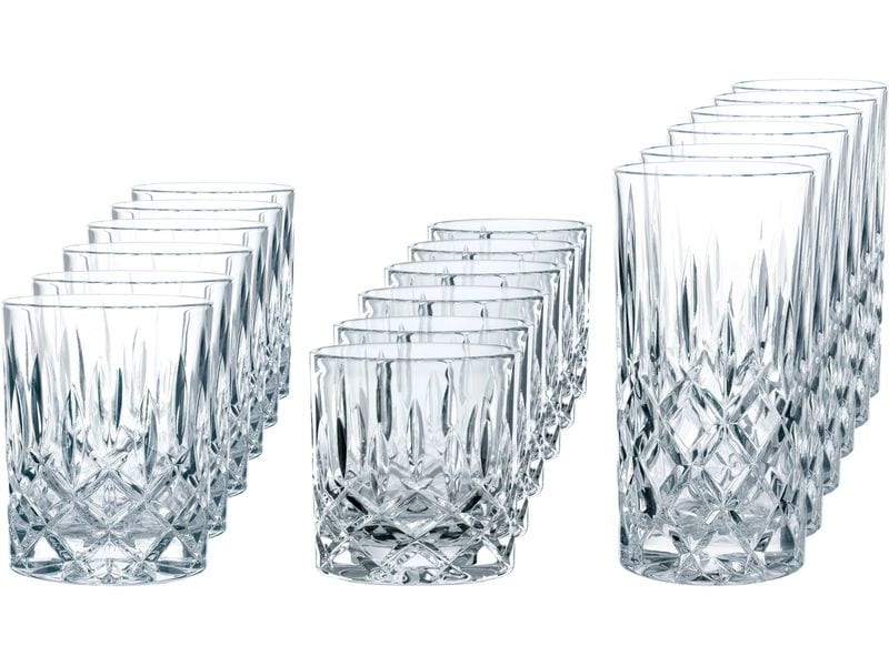 Nachtmann Longdrinkglas Noblesse 395 ml, 18-tlg., Transparent