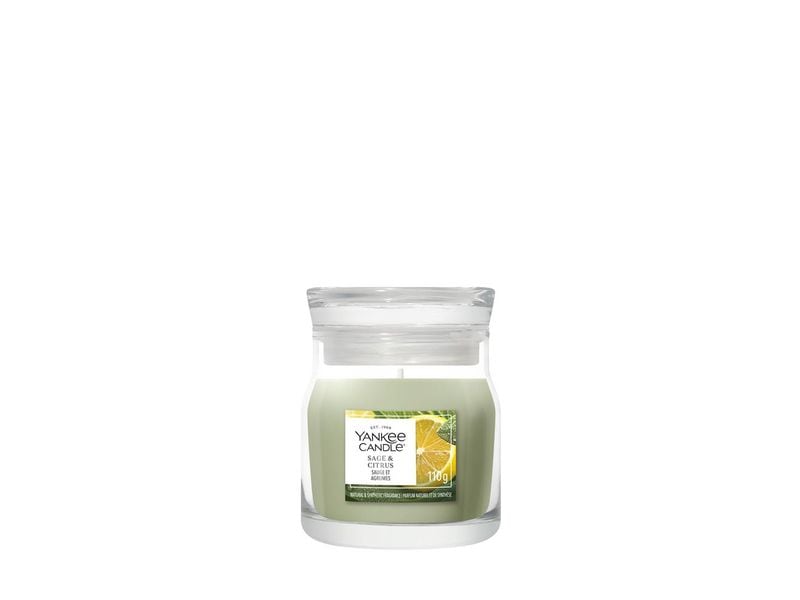 Yankee Candle Signature Duftkerze Sage & Citrus Signature Small Jar