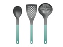 Rosti Kochbesteck-Set Optima 3-teilig aus Nylon, Nordic Green Grün