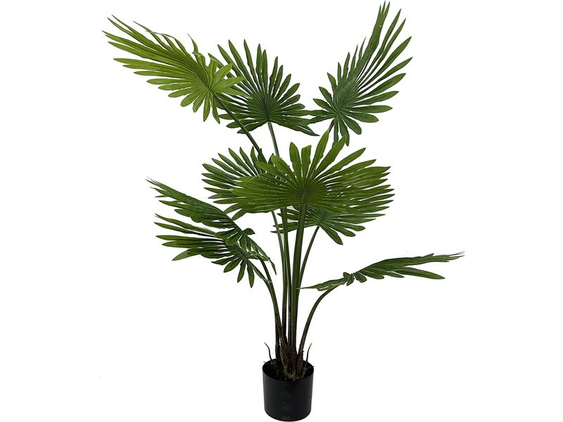 present time Kunstpflanze Fan Palm 108 cm, Grün