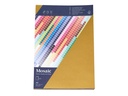 Artoz Blankokarte Mosaic A5, 20 Stück, Gold