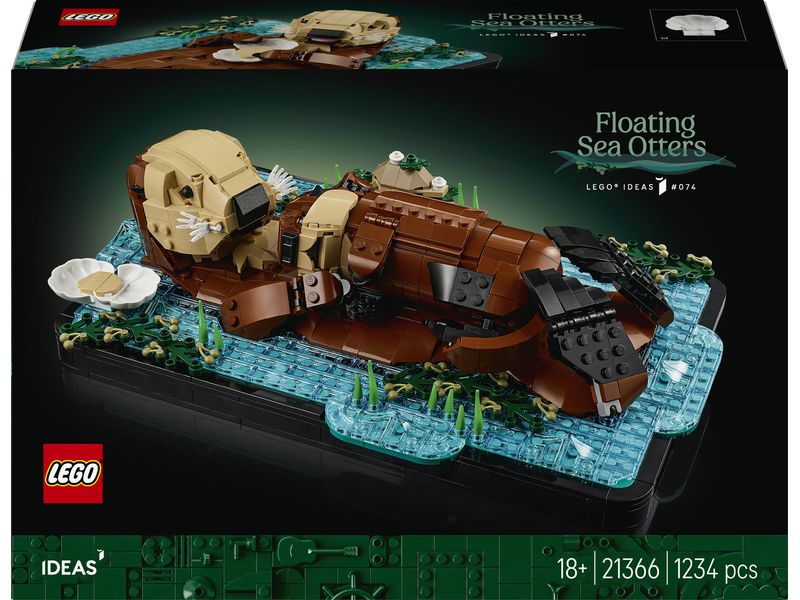 LEGO® Ideas Schwimmende Otter 21366