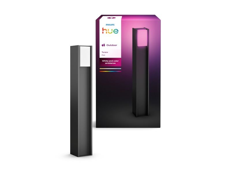 Philips Hue Gartenlicht Turaco 1100 lm Anthrazit