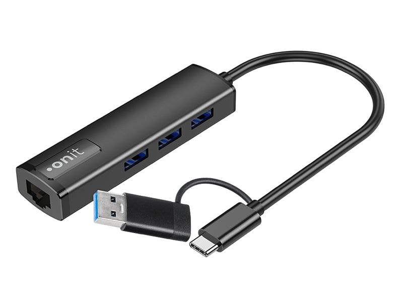 onit USB-Hub C/A – 3A1RJ45