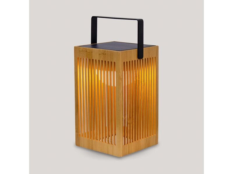[2110052] new Garden Okinawa Lantern kabellose, tragbare Laterne Braun