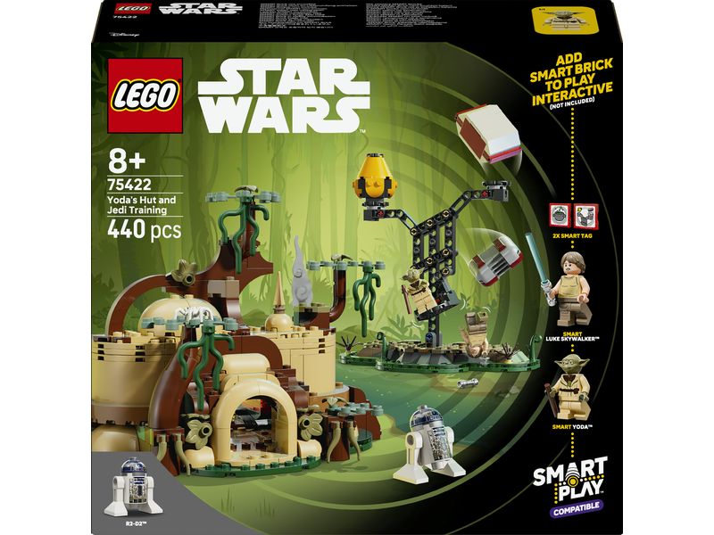 LEGO® Star Wars SMART Play: Jedi-Training an Yodas Hütte 75422