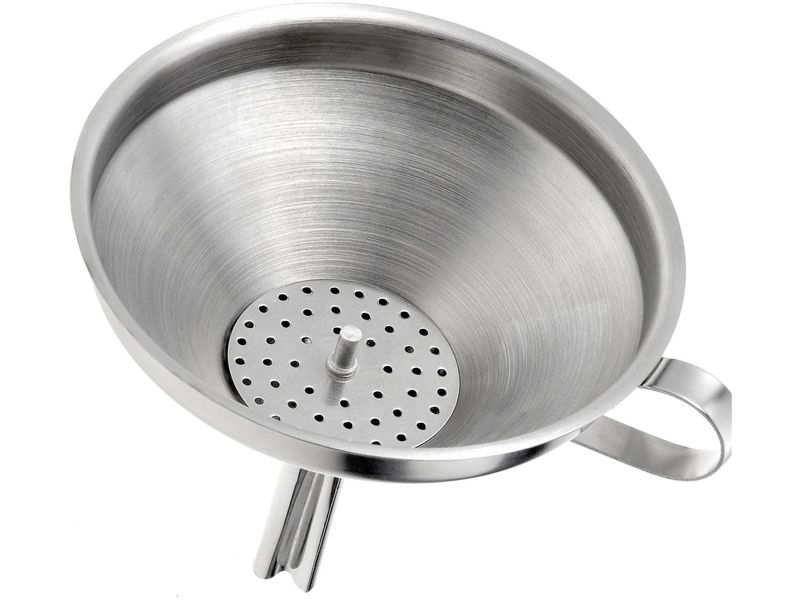 [2136460] Westmark Trichter mit Sieb Silber