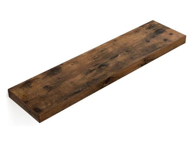 [1171292] VASAGLE Wandregal Ledge 80 x 3.8 cm, Braun