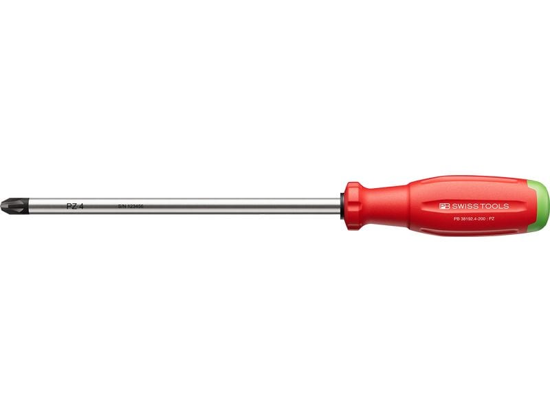 PB Swiss Tools PZ-Kreuzschraubenzieher SwissGrip Evo PB 38192.4-200
