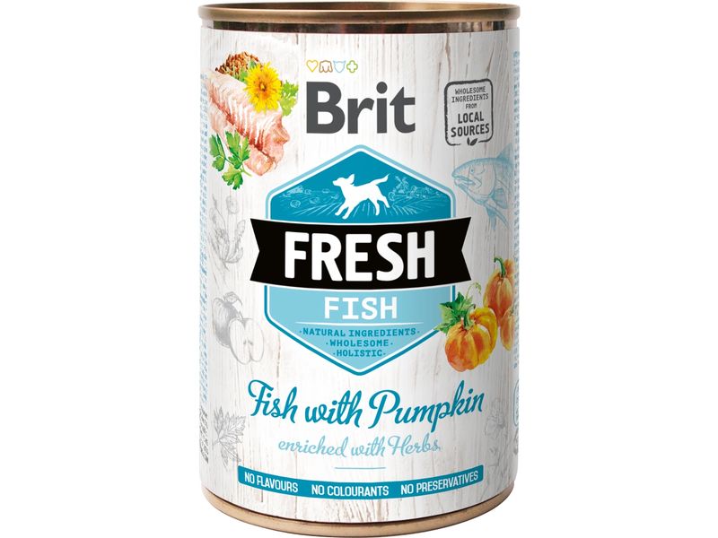 [2102459] Brit Nassfutter Fresh Fish with Pumpkin 6 x 400 g