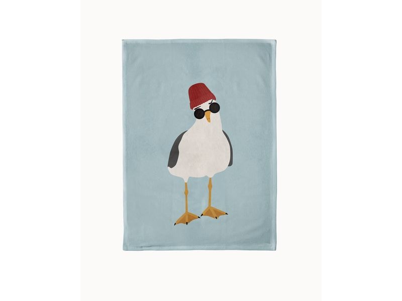 Chic Mic Geschirrtuch Sea gull 50 x 70 cm, Mehrfarbig