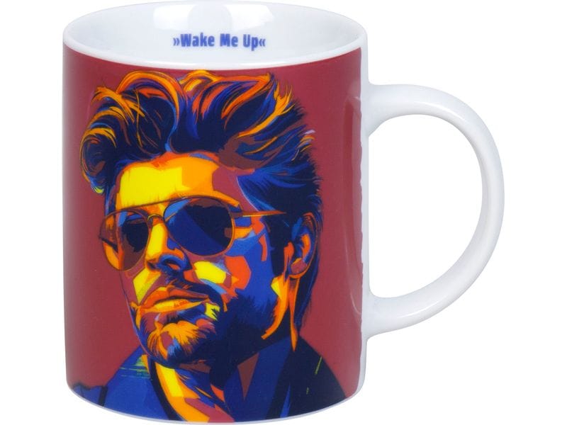 [2130205] Könitz Universaltasse George Michael 300 ml, 1 Stück, Mehrfarbig