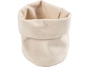 Creativ Company Stoff-Bastelset Stoffkörbe 14.5 x 9 cm, Hellnatur, 2 Stück