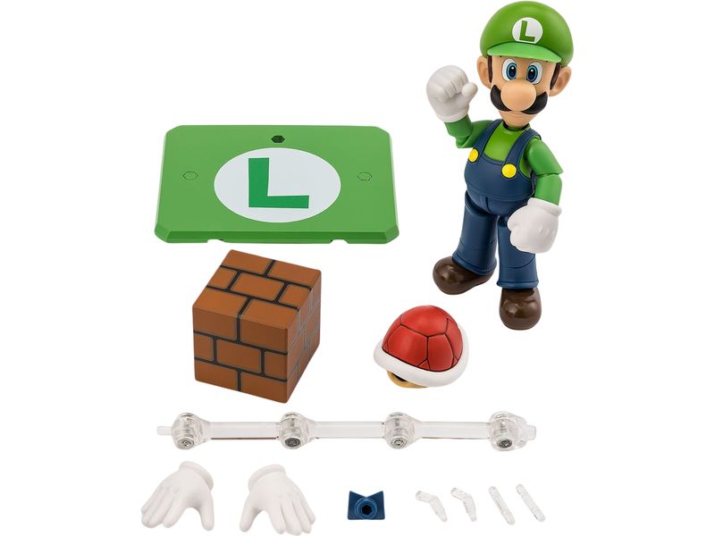 [1945287] Tamashii Nations Super Mario S.H. Figuarts Actionfigur Luigi