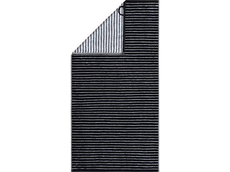[2095918] Cawö Duschtuch 80 x 150 cm, Schwarz/Weiss