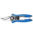Samen Mauser Gartenschere Happy Line LEYAT mit gebogener Klinge, blau