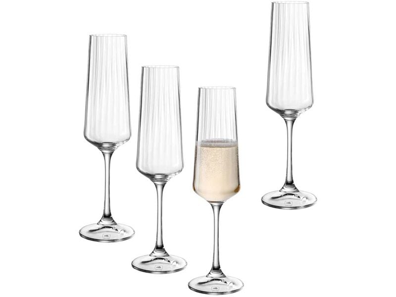 LEONARDO Sektglas Paolo 180 ml, 4 Stück