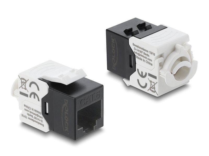 [2130791] Delock Keystone-Modul RJ45 Buchse zu LSA Cat.6 UTP