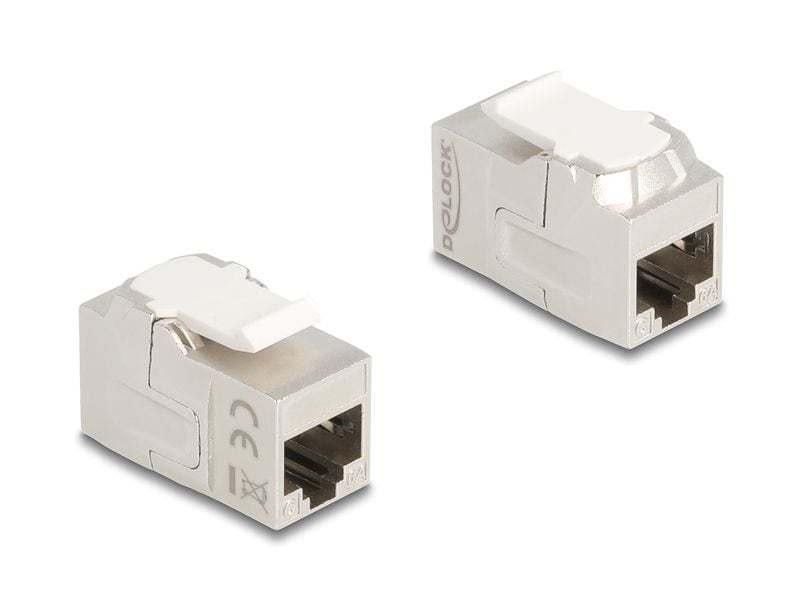 [2130806] Delock Keystone-Modul Kupplung RJ45 Buchse zu RJ45 Buchse geschirmt