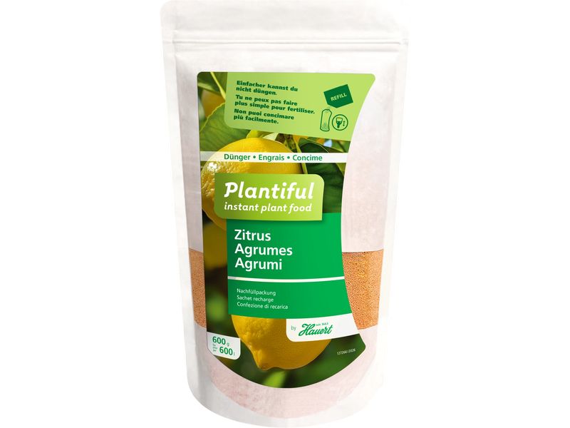[2040636] Hauert Dünger Plantiful Zitruspflanzen Refill 600 g