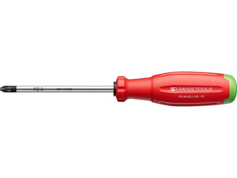 [2057815] PB Swiss Tools Schraubenzieher 38192 SwissGrip Evo PZ 2
