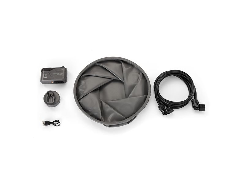 [2143877] EcoFlow WAVE Series Shower Kit Schwarz