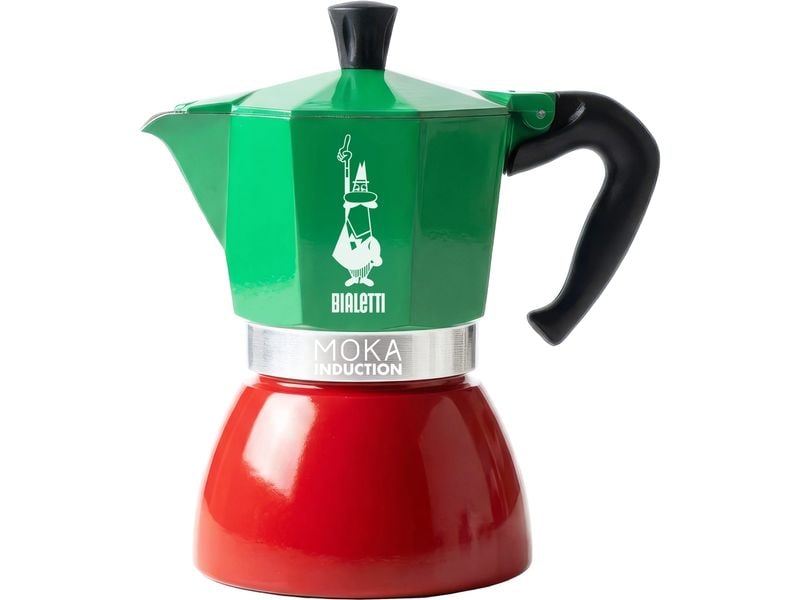 Bialetti Espressokocher New Moka, Italia, 6 Tassen