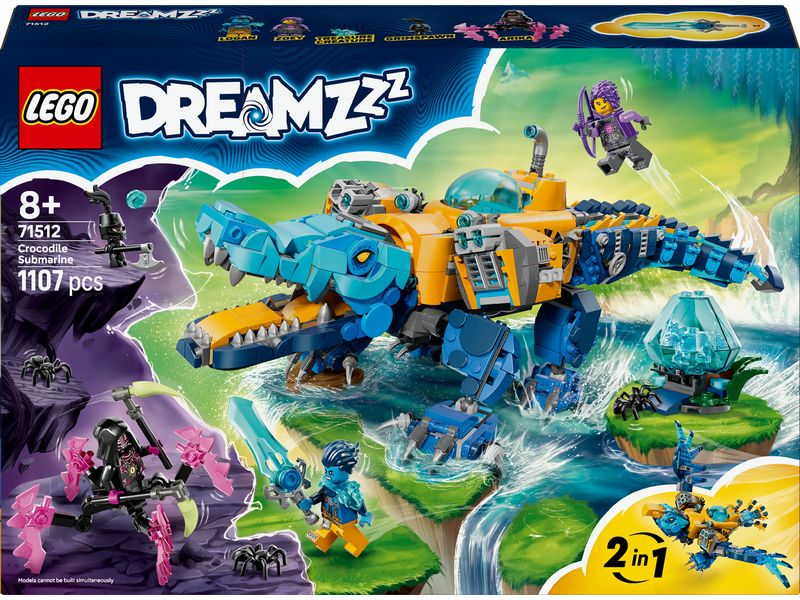 LEGO® DreamZzz Krokodil-U-Boot 71512