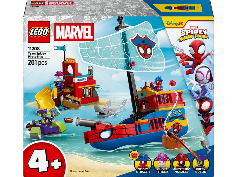LEGO® Marvel Piratenschiff von Spideys Team 11208