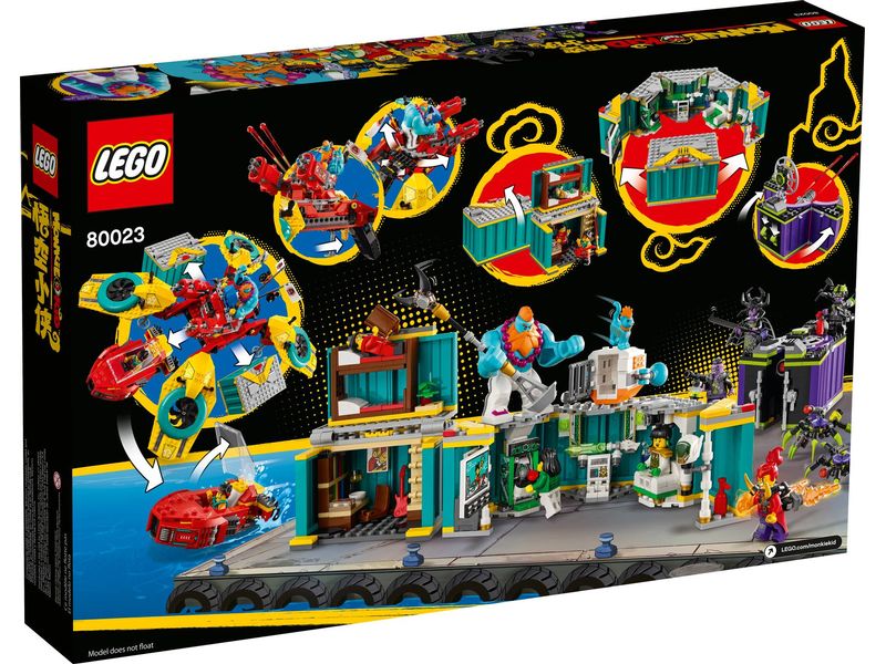 LEGO® Monkie Kid Monkie Kids Hubschrauberdrohne 80023
