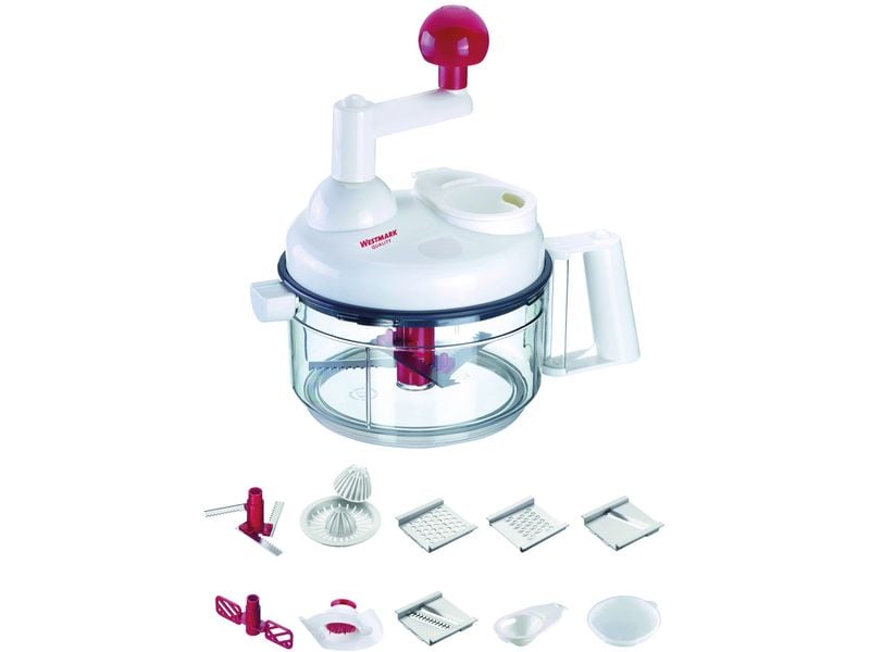 Westmark Küchenmaschine Multi-Kulti, 26.4 x 16.8 x 24.4 cm Mehrfarbig