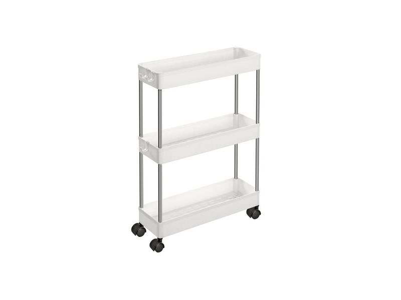 [1614597] Songmics Nischenwagen 12.5 x 60 x 40 cm, Weiss