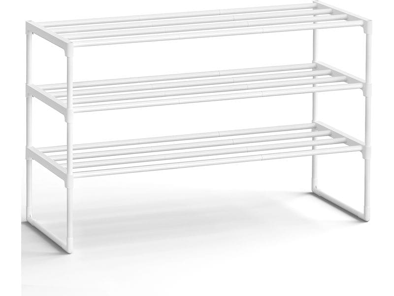 [2109806] Songmics Schuhregal aus Metall 30 x 54 cm, Weiss